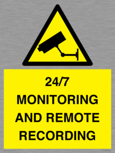 24/7 MONITORING AND REMOTE RECORDING